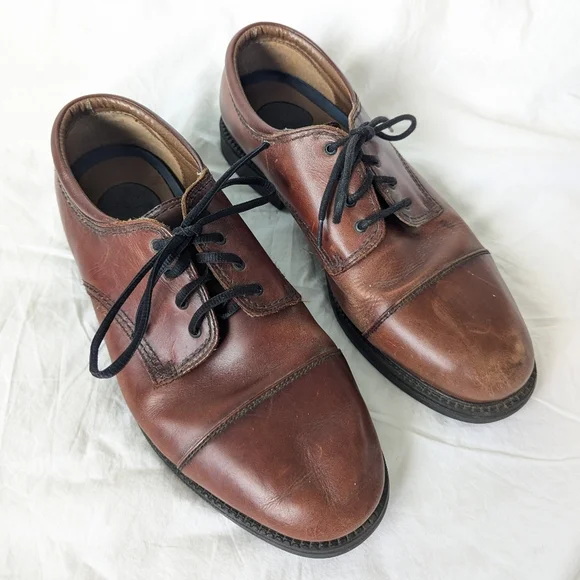 Dockers Gordon Oxford Classic Leather Casual Loafer, Mens Shoe Size 12 WIDE Fit - Picture 1 of 13